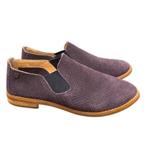 Hush Puppies Analise Clever Suede Indigo Loafer 38